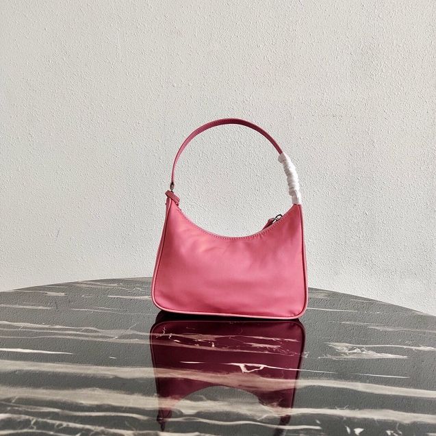 Prada original nylon re-edition 2005 mini bag 1NE204 pink