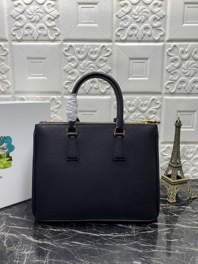 Prada saffiano leather tote bag 1BA274 black