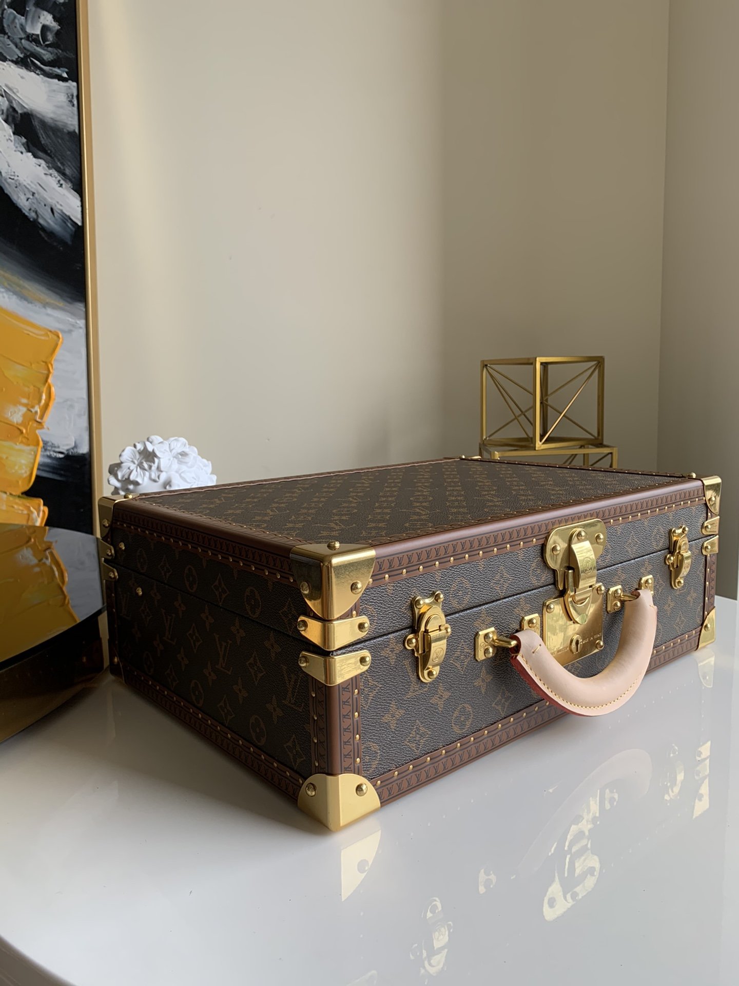 Louis vuitton original monogram bisten suitcase M21323 