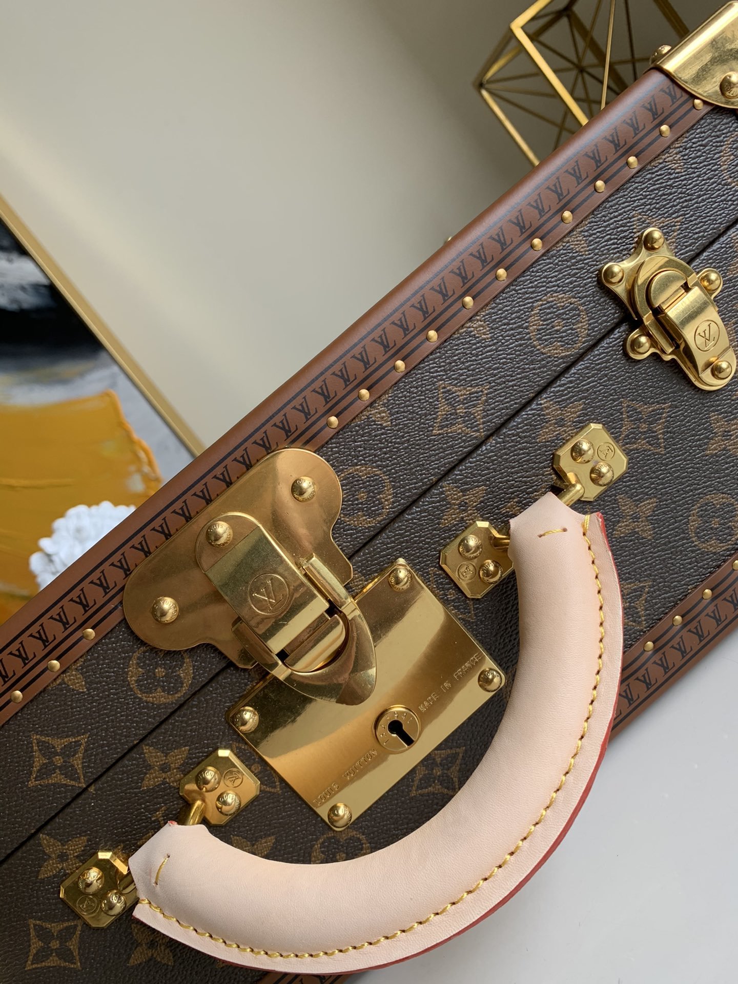 Louis vuitton original monogram bisten suitcase M21323 