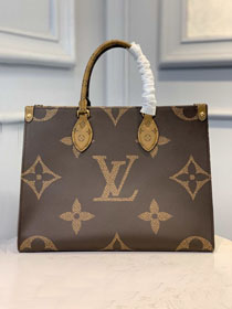 Louis vuitton original monogram canvas onthego tote bag MM M45321