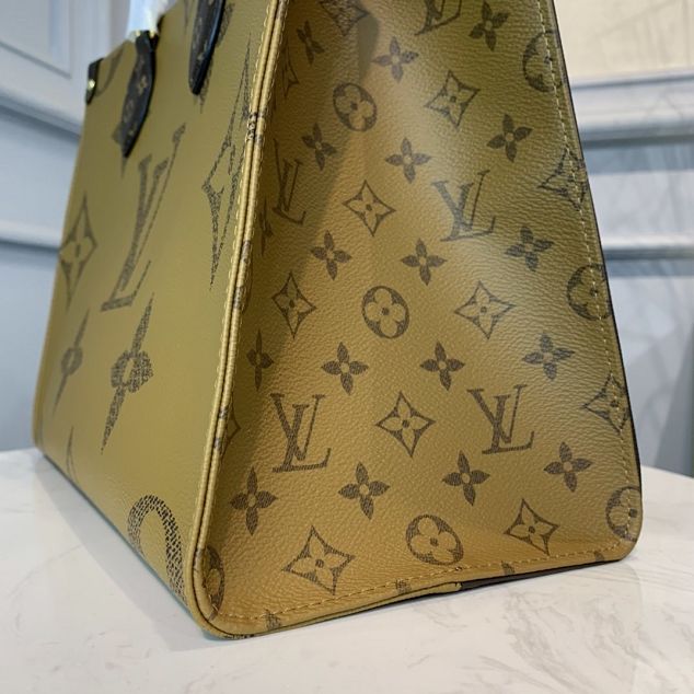 Louis vuitton original monogram canvas onthego tote bag MM M45321