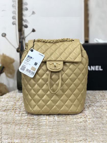 CC original lambskin medium backpack A91121 gold