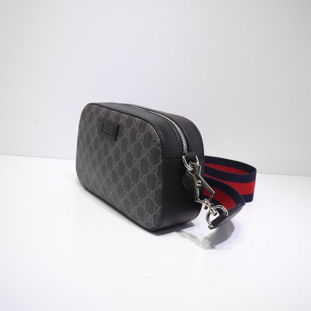 GG canvas small shoulder bag 574886 black