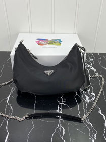 Prada re-edition 2006 nylon bag 1BH172 black