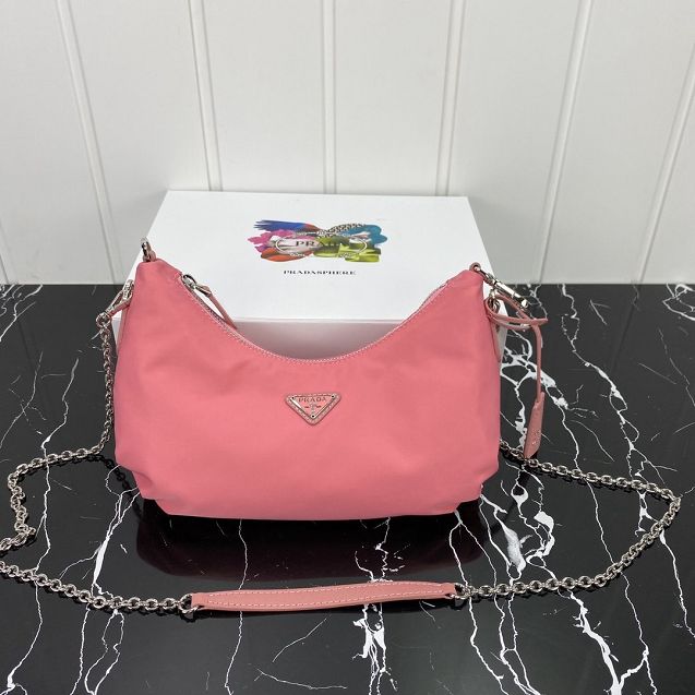 Prada re-edition 2006 nylon bag 1BH172 pink