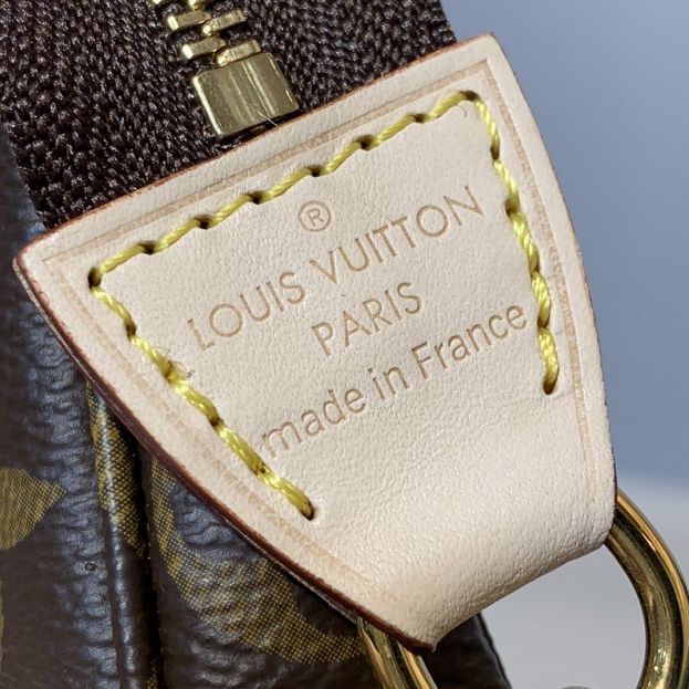 Louis vuitton origianl handmade monogram mini pochette accessoires M58009