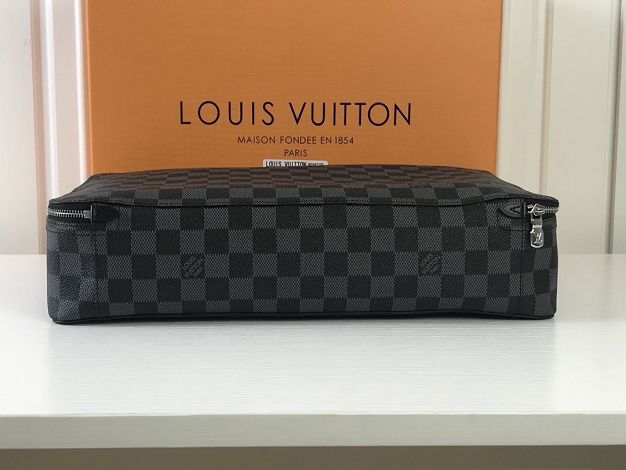 Louis vuitton original damier graphite packing cube gm N40182