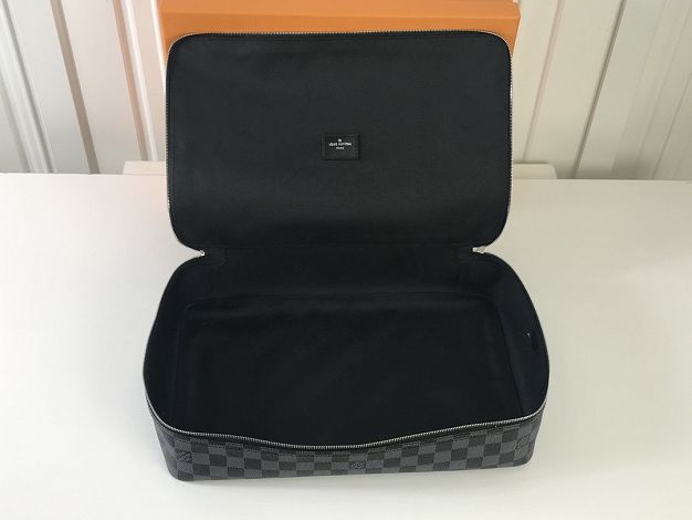 Louis vuitton original damier graphite packing cube gm N40182