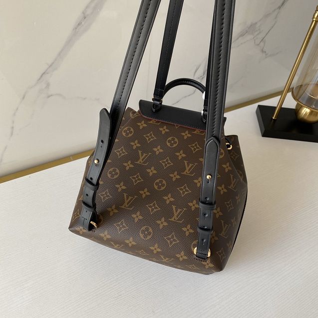 Louis vuitton original monogram montsouris backpack M45501 black