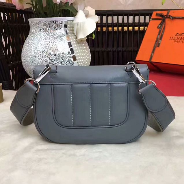 Hermes original swift calfskin berlin bag BL0020 grey