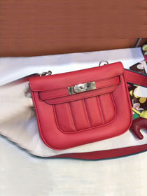 Hermes original swift calfskin berlin bag BL0020 red