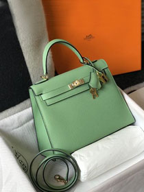 Hermes original epsom leather kelly 28 bag K28-2 vert criquet