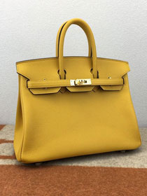 Hermes original epsom leather birkin 35 bag H35-3 amber