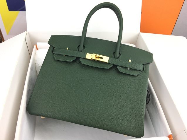 Hermes original epsom leather birkin 30 bag H30-3 canopee