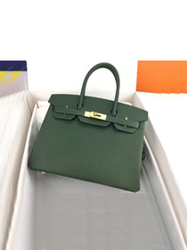 Hermes original epsom leather birkin 25 bag H25-3 canopee