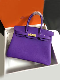 Hermes original togo leather birkin 30 bag H30-1 crocue