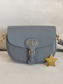 2020 Dior original calfskin medium bobby bag M9319 grey