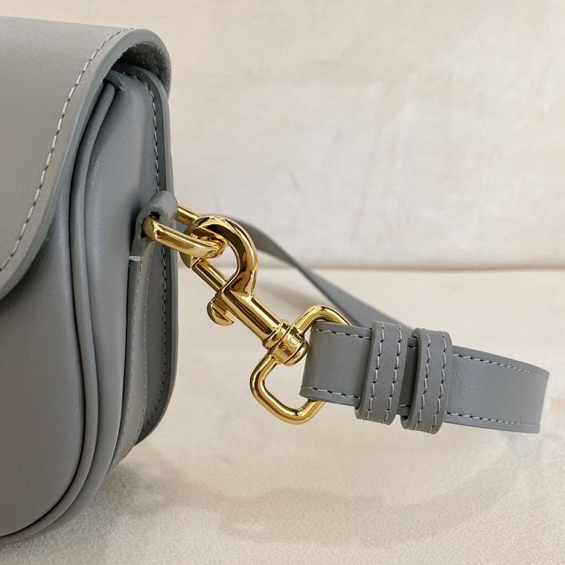 2020 Dior original calfskin small bobby bag M9317 grey