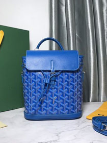 Goyard original canvas alpin mini backpack GY0005 blue