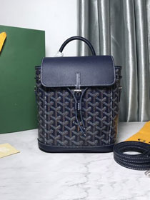 Goyard original canvas alpin mini backpack GY0005 royal blue