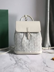 Goyard original canvas alpin mini backpack GY0005 white