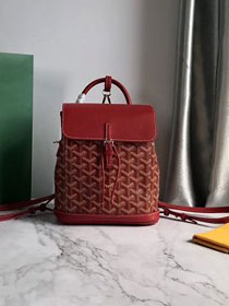 Goyard original canvas alpin mini backpack GY0005 wine red