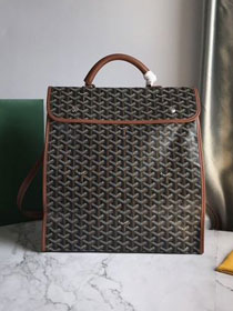 Goyard original canvas saint leger backpack GY0001 black&brown