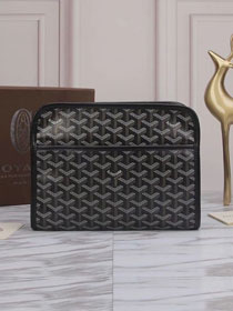 Goyard original canvas clutch GY0008 black