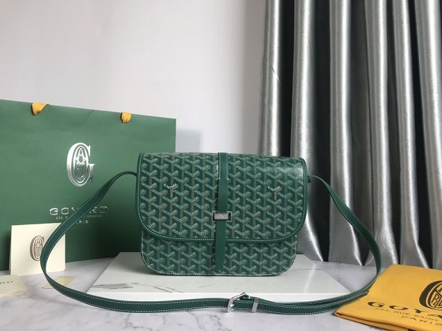 Goyard original canvas belvedere bag GY0012 green