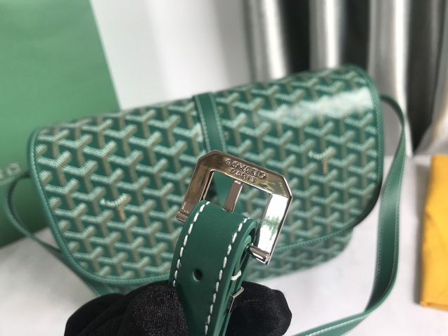 Goyard original canvas belvedere bag GY0012 green