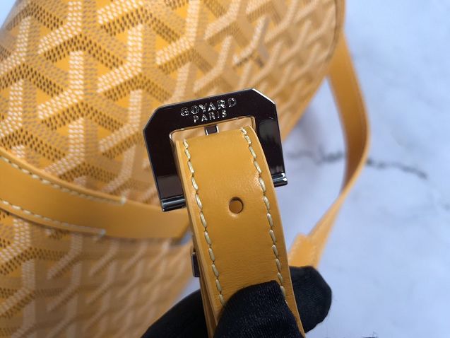 Goyard original canvas belvedere bag GY0012 yellow