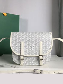 Goyard original canvas belvedere bag GY0013 white