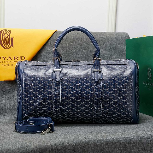 Goyard canvas travel bag GY0011 royal blue