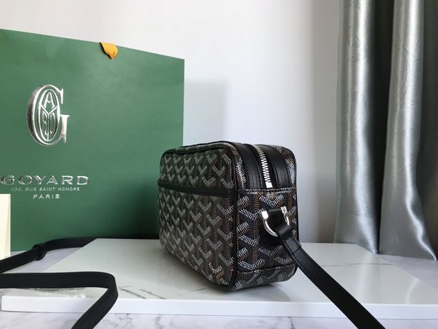 Goyard original canvas cap vert bag GY0015 black