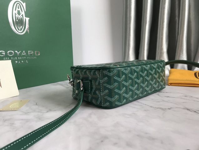 Goyard original canvas cap vert bag GY0015 green