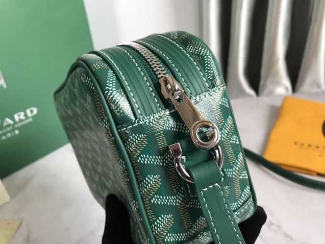 Goyard original canvas cap vert bag GY0015 green