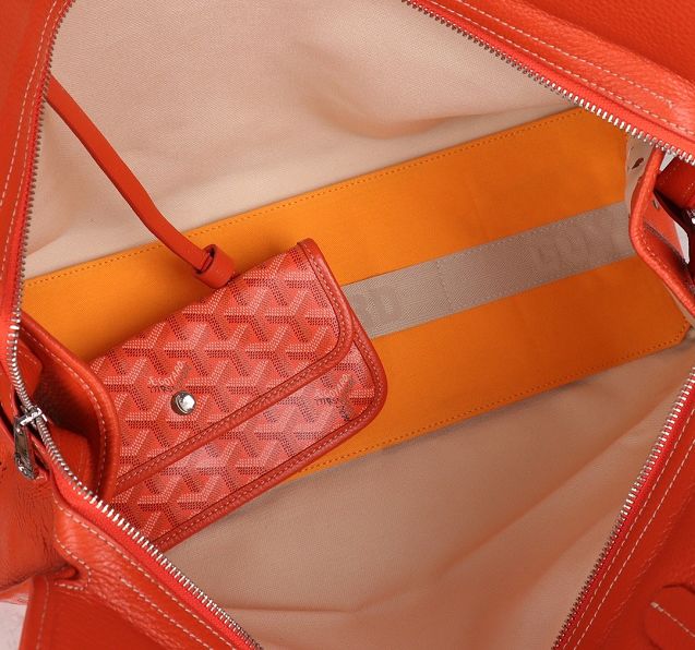 Goyard original canvas hardy tote bag GY0014 orange