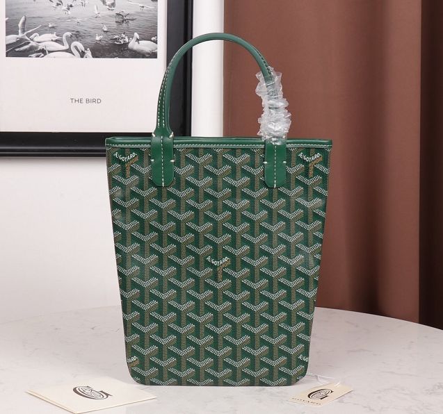 Goyard original canvas tote bag GY0019 green