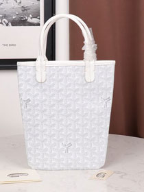 Goyard original canvas tote bag GY0019 white