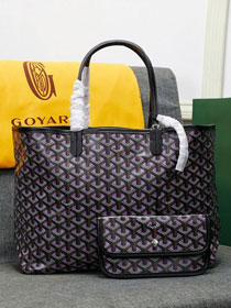 Goyard original canvas saint louis tote bag gm GY0016 purple