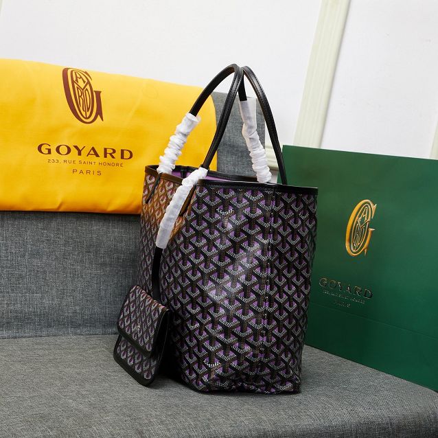 Goyard original canvas saint louis tote bag pm GY0017 purple	