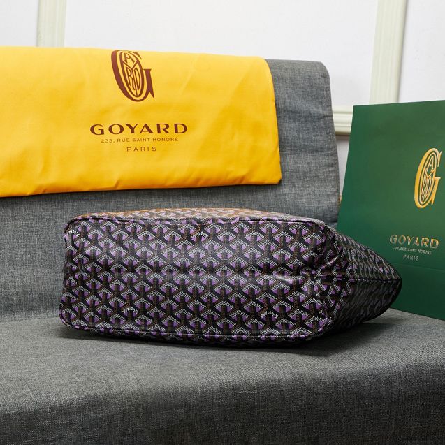 Goyard original canvas saint louis tote bag pm GY0017 purple	