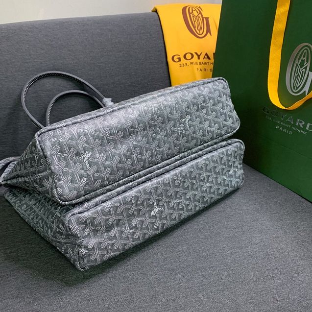 Goyard original canvas isabelle tote pm bag GY0025 grey