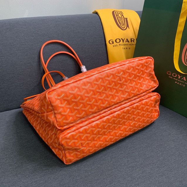 Goyard original canvas isabelle tote pm bag GY0025 orange