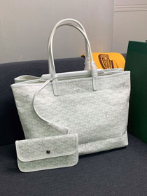 Goyard original canvas isabelle tote pm bag GY0025 white