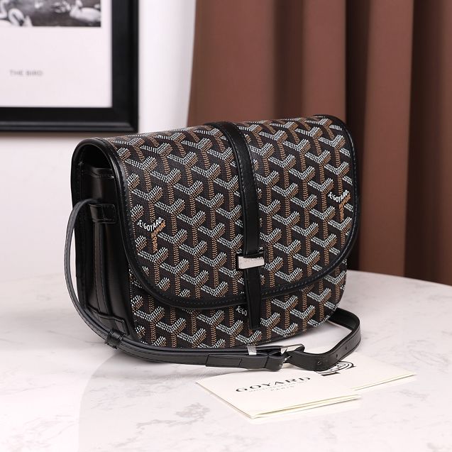 Goyard original canvas belvedere bag GY0012 black