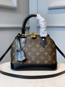 2021 Louis vuitton original monogram alma BB M53152 black