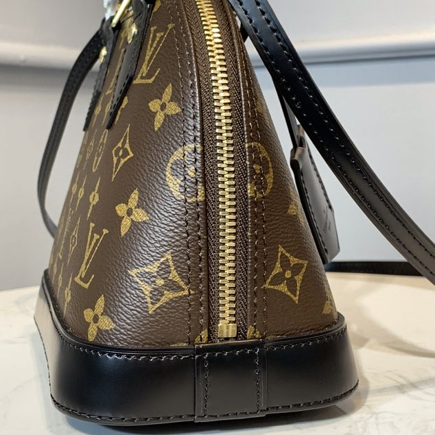 2021 Louis vuitton original monogram alma BB M53152 black