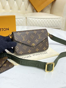 2021 louis vuitton original monogram multi felicie pochette M80091 